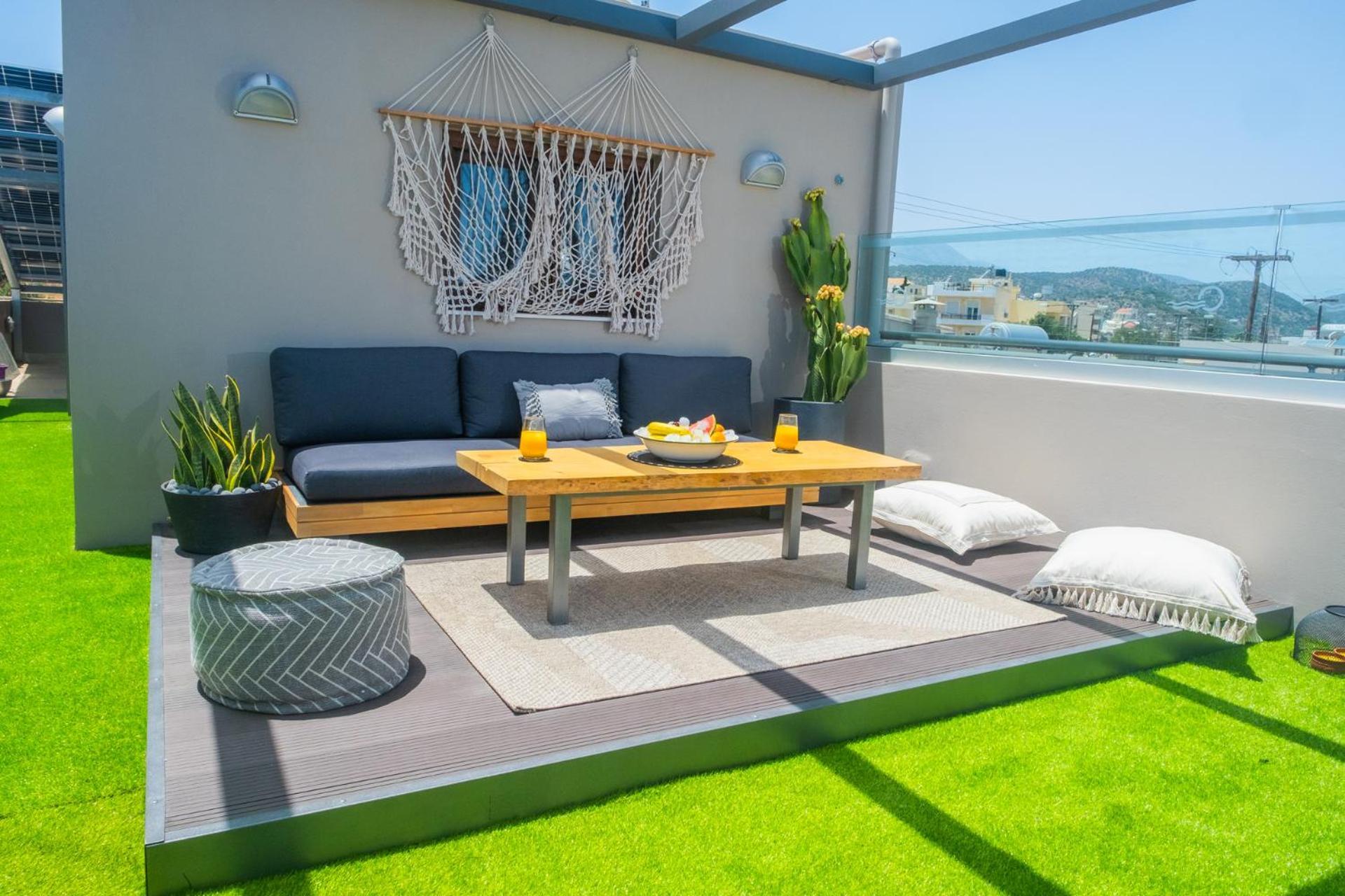 Apartamento Thea Panoramic Sea View Ágios Nikolaos Exterior foto
